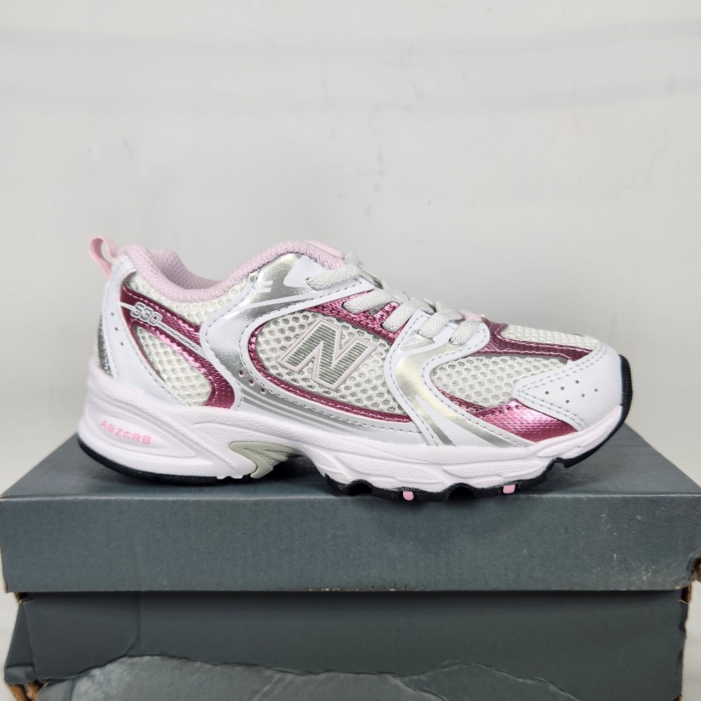 New Balance 530 Bungee Lace Sneakers Kids Size 10 TODDLER Pink Running Shoes